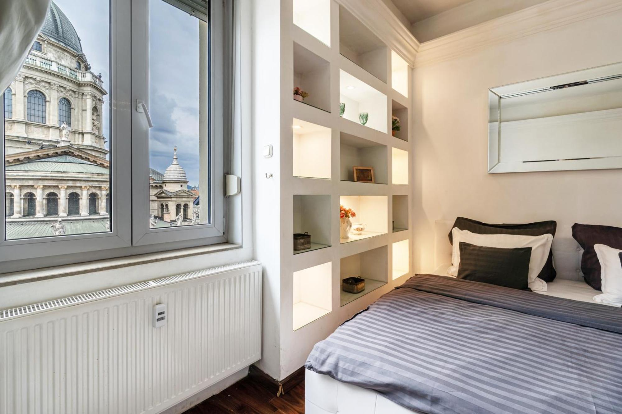 Basilica And Castle View Luxury Suite, Free Parking Reservation Needed Budapest Bagian luar foto